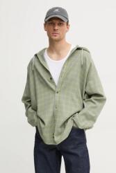 Diesel férfi ing viszkózzal S-DEWNY-HOOD-B SHIRT - zöld 52