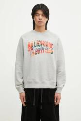 Billionaire Boys Club pamut melegítőfelső Tropical Island Fill Arch Logo Crewneck - szürke S