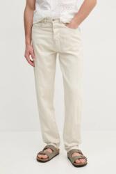 Pepe Jeans farmer vászonkeverékkel LOOSE JEANS NILS - bézs 30/30