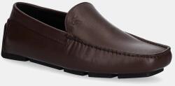 Calvin Klein bőr mokaszin DRIVER LTH - barna Férfi 41