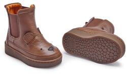 Donsje csecsemő bőrcipő Thudo Classic Boots Bear - barna 20