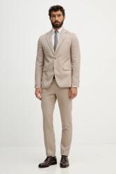 Lindbergh öltöny - bézs 50 - answear - 91 990 Ft