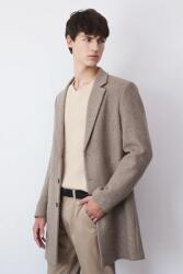 MEDICINE kabát gyapjú keverékből - bézs S