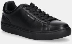 Trussardi bőr sportcipő - fekete Férfi 42