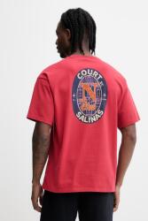 Napapijri pamut póló FLUORITE - piros S