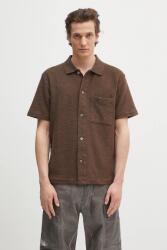 Norse Projects pamut ing Gustav Crochet Jersey Shirt - barna M