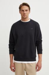 New Balance pamut melegítőfelső - fekete S