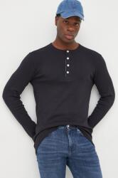 Lindbergh pamut hosszúujjú - fekete S