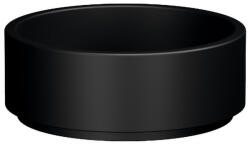 SAPHO KERASAN OKE pultra helyezhető kerámiamosdó, átm. : 40cm, matt fekete (554131) (554131)
