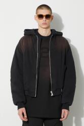 424 rövid kabát - fekete L