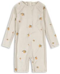 Konges Sløjd egyrészes fürdőruha ASTER ONESIE GRS - bézs 98
