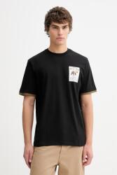 Iceberg pamut póló - fekete S - answear - 63 990 Ft