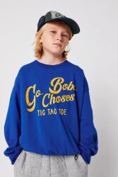 Bobo Choses gyerek melegítőfelső pamutból Go Bobo - kék 89/98