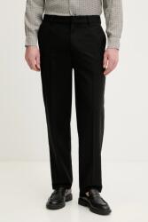 Giorgio Armani nadrág gyapjú keverékből - fekete 33