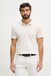 JOOP! pamut póló - bézs L - answear - 44 990 Ft