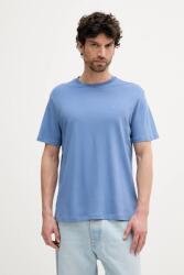 Calvin Klein pamut póló - kék M - answear - 16 490 Ft