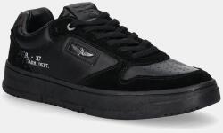 Aeronautica Militare bőr sportcipő SNEAKERS - fekete Férfi 40 - answear - 26 990 Ft