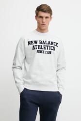 New Balance pamut melegítőfelső - szürke M - answear - 21 990 Ft