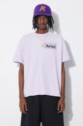 Aries pamut póló Sunbleached Temple SS Tee - lila L