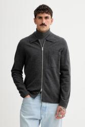 Marc O'Polo gyapjú kardigán - szürke L