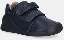 Biomecanics gyerek félcipő bőrből - sötétkék 18 - answear - 17 790 Ft