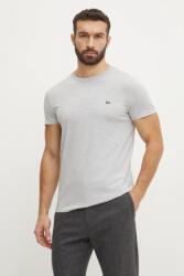 Lacoste t-shirt férfi pamut - szürke L