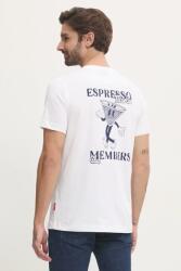 JOOP! pamut póló - fehér M - answear - 15 990 Ft