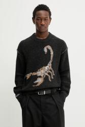 Zadig&Voltaire gyapjú pulóver - szürke L - answear - 152 990 Ft