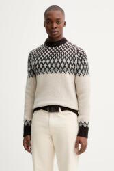 Marc O'Polo pulóver gyapjúkeverékből - bézs XL - answear - 81 990 Ft