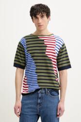 Desigual pamut póló TERRANOVA - zöld XL