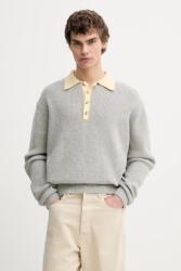 Nanushka pulóver gyapjúkeverékből NM25PFSW05391 - szürke XL