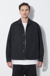 Neil Barrett rövid kabát Boxy Coach Jacket - fekete XL