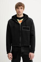 BLUEMARBLE pamut melegítőfelső - fekete L - answear - 132 990 Ft