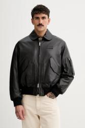 Kenzo bőrdzseki - fekete L