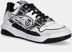 Philipp Plein bőr sportcipő Lo-Top Hexagon - fehér Férfi 43