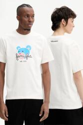 Inbetweeners pamut póló - bézs S - answear - 20 590 Ft