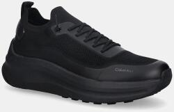 Calvin Klein sportcipő CHUNKY RUNNER LACE UP SOCK KNIT - fekete Férfi 43