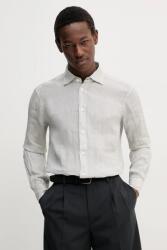 Barena Venezia len ing Camicia Mola - szürke 48