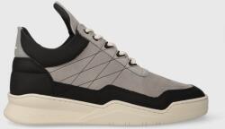 Filling Pieces bőr sportcipő Low Top Tweek - szürke Férfi 42
