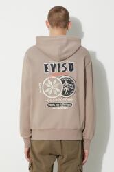 Evisu pamut melegítőfelső Double Kamon EMB - bézs XL