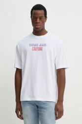 Versace Jeans Couture pamut póló - fehér L - answear - 39 990 Ft