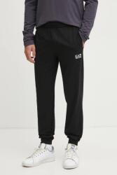 EA7 Emporio Armani melegítő férfi pamut - fekete M - answear - 33 990 Ft