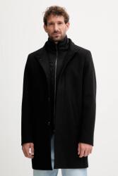 Lindbergh baba gyapjúkeverék pulóver - fekete S