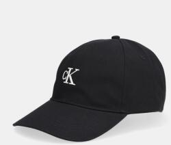 Calvin Klein siltes sapka férfi pamut - fekete Univerzális méret
