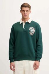 Giorgio Armani pamut melegítőfelső - zöld S - answear - 66 990 Ft