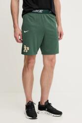 Nike edzős rövidnadrág Oakland Athletics - zöld S