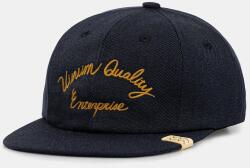 Visvim baseballsapka gyapjúkeverékből EXCELSIOR II - sötétkék Univerzális méret