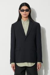 424 blézer gyapjú keverékből - sötétkék 48