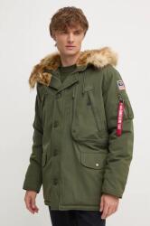 Alpha Industries rövid kabát Polar Jacket 123144 257 - zöld S