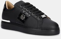 Philipp Plein bőr sportcipő Band In - fekete Férfi 45